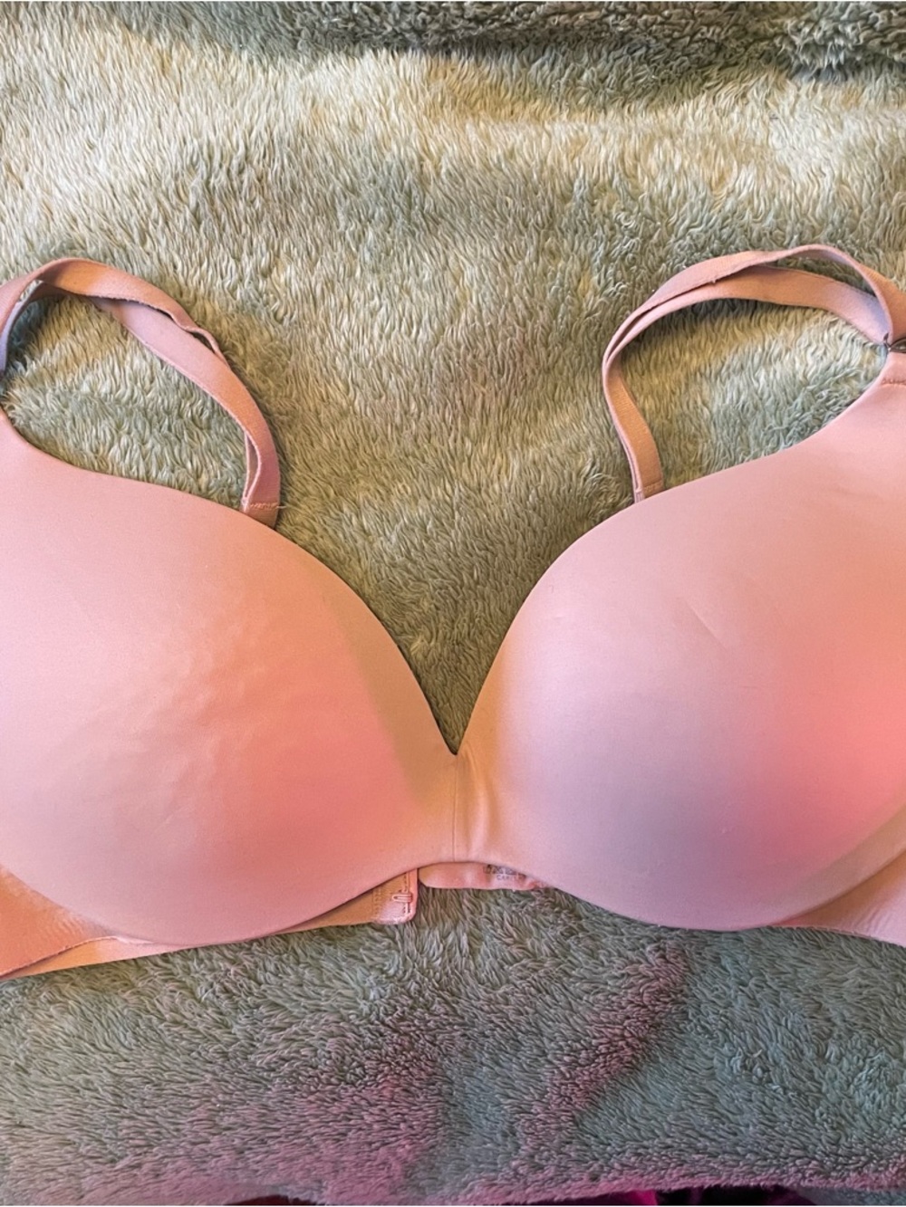 Sleek back by La vie en rose Beige padded  bra